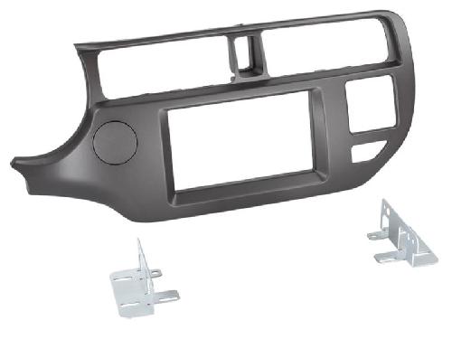 Supports Autoradio de Roger Kit Support autoradio compatible avec Kia Rio UB 11-14 Anthracite