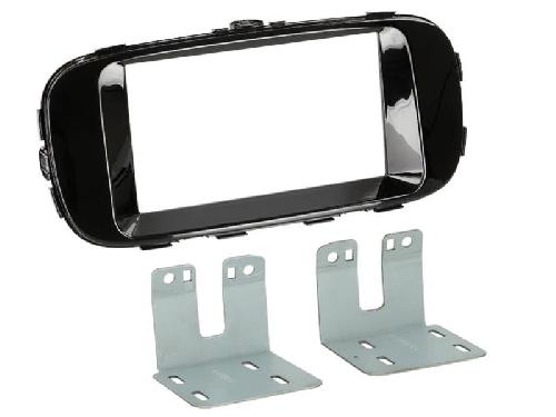 Supports Autoradio de Roger Kit Support Autoradio compatible avec Kia Soul Noir brillant