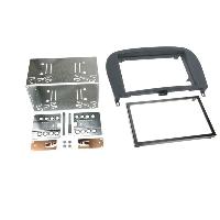 Kit Support Autoradio compatible avec Mercedes SL R230 Noir Rubber touch Kit Support Autoradio compatible avec Mercedes SL R230 Noir Rubber touch