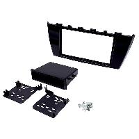 Kit Support Autoradio compatible avec Mitsubishi Mirage - Noir brillant