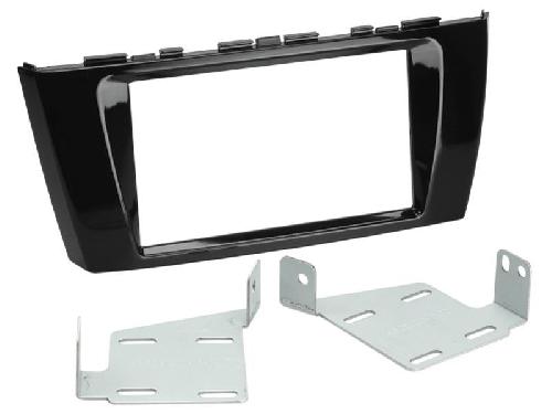 Facade autoradio Mitsubishi Kit Support Autoradio compatible avec Mitsubishi Space Star 13-25 - Noir brillant