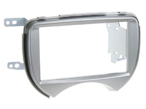 Supports Autoradio de Roger Kit Support autoradio compatible avec Nissan Micra K13 Argent