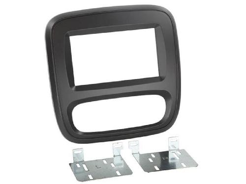 Supports Autoradio de Roger Kit Support Autoradio compatible avec Nissan Opel Vivaro Renault Fiat Noir