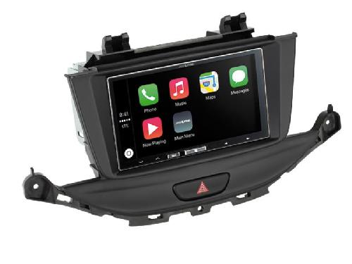 Supports Autoradio de Roger KIT Support autoradio compatible avec Opel Astra K Noir