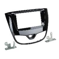 Kit support Autoradio compatible avec Opel Karl 17-19 - Noir brillant