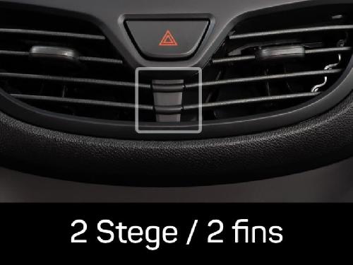 Supports Autoradio de Roger Kit support Autoradio compatible avec Opel Karl - Noir