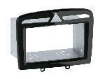 Supports Autoradio de Roger Kit Support autoradio compatible avec Peugeot 308 408 Noir nacre 2DIN