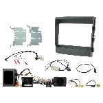 Ensembes Facades et Faisceaux ISO Kit Support Autoradio compatible avec Porsche Panamera 2009-2016 SWC Amp MOST black