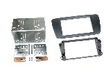 Supports Autoradio de Roger Kit Support autoradio compatible avec Seat Ibiza 6J Noir azabache 2Din