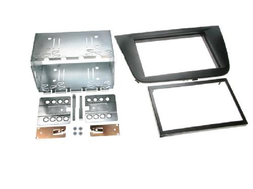 Supports Autoradio de Roger Kit Support autoradio compatible avec Seat Leon 05-12 Noir