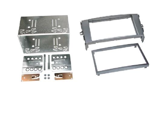 Supports Autoradio de Roger Kit Support autoradio compatible avec Toyota Auris 07-12 Anthracite