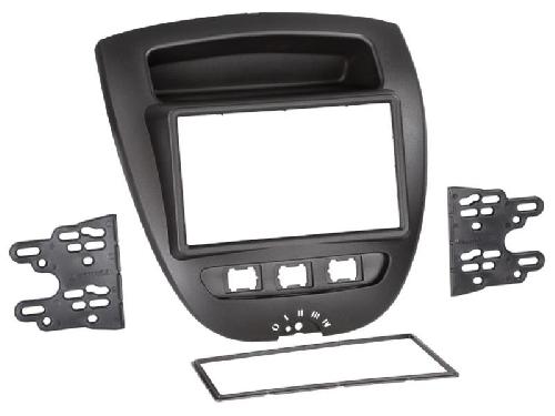 Supports Autoradio de Roger Kit Support Autoradio compatible avec Toyota Aygo Citroen C1 Peugeot 107