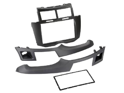 Supports Autoradio de Roger Kit Support autoradio compatible avec Toyota Yaris Noir