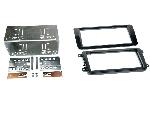 Supports Autoradio de Roger Kit Support Autoradio compatible avec VW Seat Skoda - Noir Brillant - voir liste