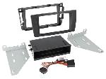 Supports Autoradio de Roger Kit support avec vide poche Induction Qi compatible avec Skoda Octavia - Noir brillant
