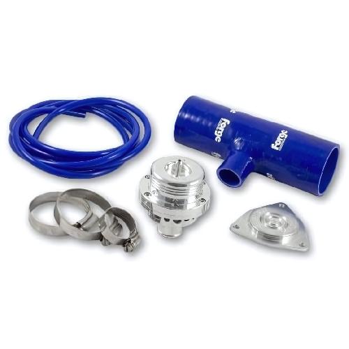 Electrovannes Kit Turbo Valve FMFK054B Bleu compatible avec Megane RS - Dump Valve + Kit de montage