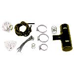 Electrovannes Kit Turbo Valve FMFK054N Noir compatible avec Megane RS - Dump Valve + Kit de montage