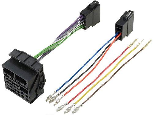 Fiche ISO Universelles Kit universel Fiche Autoradio 16PIN vers ISO