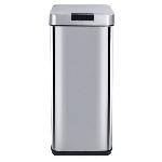 Poubelle - Corbeille - Support Sac KITCHEN MOVE Poubelle automatique PARKSIDE - 50L - Inox avec cerclage