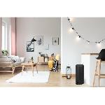 Poubelle - Corbeille - Support Sac KITCHEN MOVE Poubelle de cuisine a pedale URBAN 30L - En acier Noir