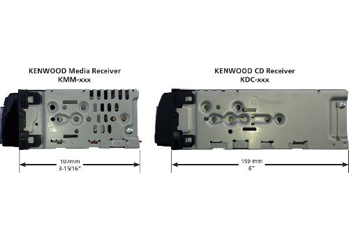 Autoradios KMM-BT302 - Autoradio MP3/WMA/FLAC - Android/iPhone/iPod/USB - Bluetooth -> KMM-BT204