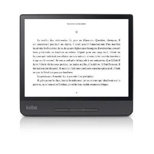 Livre Numerique - Liseuse - Ebook KOBO Liseuse Forma E-reader - Ecran tactile 8 Carta E Ink HD - 8 Go - Wifi - Micro USB