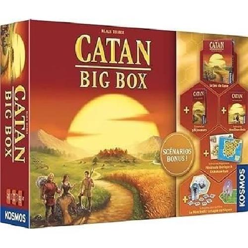 Jeu De Societe - Jeu De Plateau Kosmos | Catan : Big box | Unbox Now | Jeu de société | a partir de 10 ans | 3 a 4 joueurs | 75 minutes