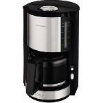 KRUPS Cafetiere filtre électrique 1.25L Machine a café Pro Aroma Plus. 15 tasses. Noir Inox KM321010