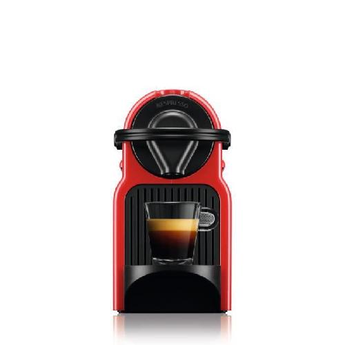 Machine A Expresso KRUPS Nespresso Inissia Machine a café NESPRESSO a capsules Espresso. Pression 19 bars. Arret auto. Rouge. YY1530FD