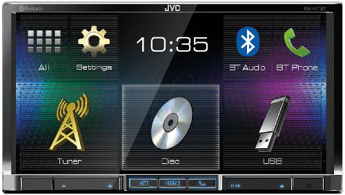 KW-V41BT - Autoradio 2DIN DVD/CD/MP3/WMA - USB - BT - Ecran tactile 17.8cm - 2015