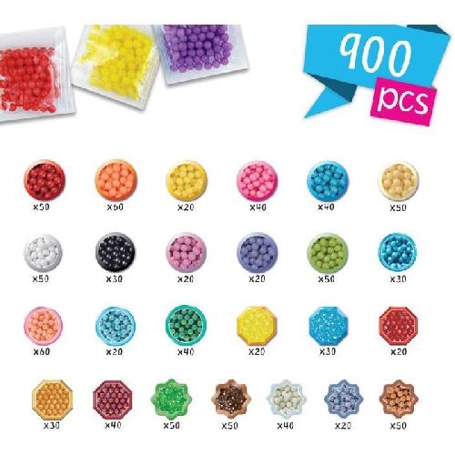 Jeu De Perle A Repasser - Jeu De Perle A Fixer L'atelier d'initiation - AQUABEADS - 35087