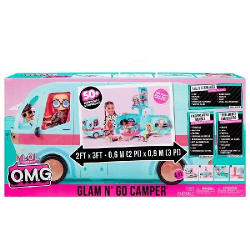 Poupee L.O.L. Surprise OMG Glamper (Bleu) - Camping Car poupées -  L 90 x H 60cm