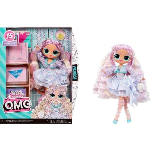 Poupee L.O.L. Surprise OMG - Poupée mannequin - Pearl - Poupée 24 cm et accessoires - Des 3ans