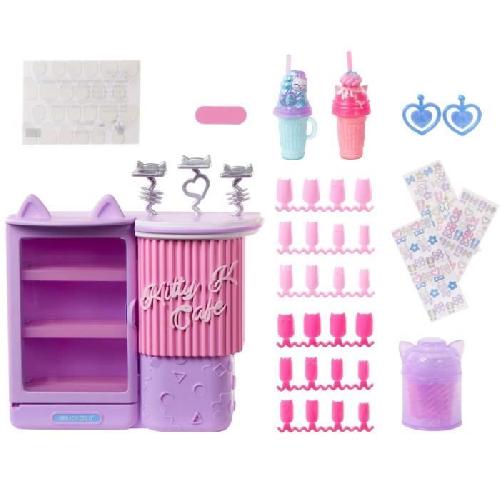 Poupee L.O.L. Surprise OMG Sweet Nails? -  Bar a ongles - Poupée mannequin Kitty K Café - Theme Café - A partir de 4 ans