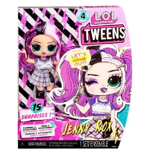 Poupee L.O.L. Surprise Tweens S4 Doll - Poupee Jenny Rox 17cm - Accessoires surprises