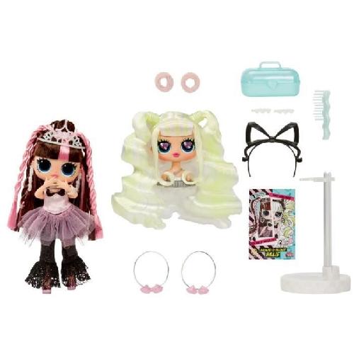 Poupee L.O.L. Surprise Tweens Surprise Swap Fashion Doll- Bronze-2-Blonde Billie - 1 poupée Tweens 17cm. 1 mini tete a coiffer et des