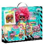 Poupee L.O.L. Surprise Tweens Surprise Swap Fashion Doll - Curls-2- Crimps Cora - 1 poupée Tweens 17cm. 1 mini tete a coiffer et des