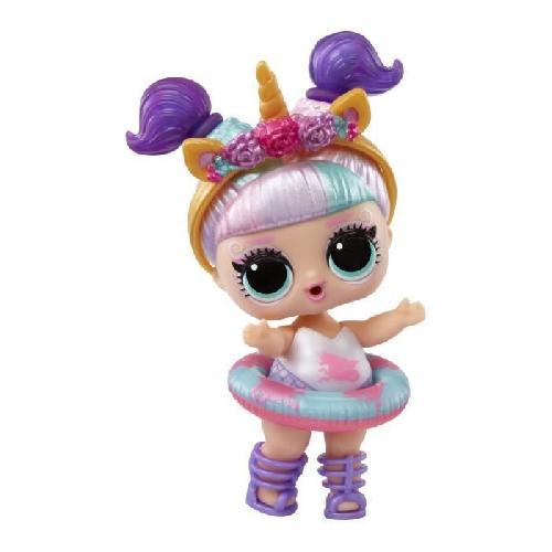 Poupee L.O.L. Surprise Water Balloon - Mini poupée 7.5cm - Coiffure ballon d'eau avec paillettes - 3 paires de ballons incluses