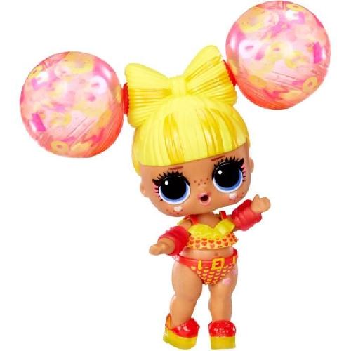 Poupee L.O.L. Surprise Water Balloon - Mini poupée 7.5cm - Coiffure ballon d'eau avec paillettes - 3 paires de ballons incluses