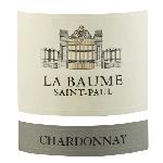 Vin Blanc La Baume Saint-Paul  Pays d'Oc Chardonnay - Vin blanc de Languedoc-Roussillon