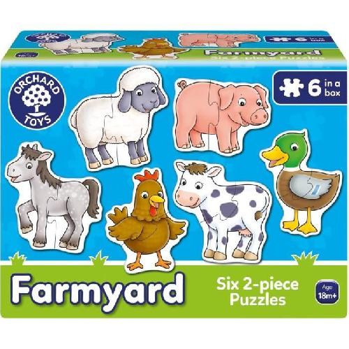 Jeu D'apprentissage La ferme - Puzzle - ORCHARD