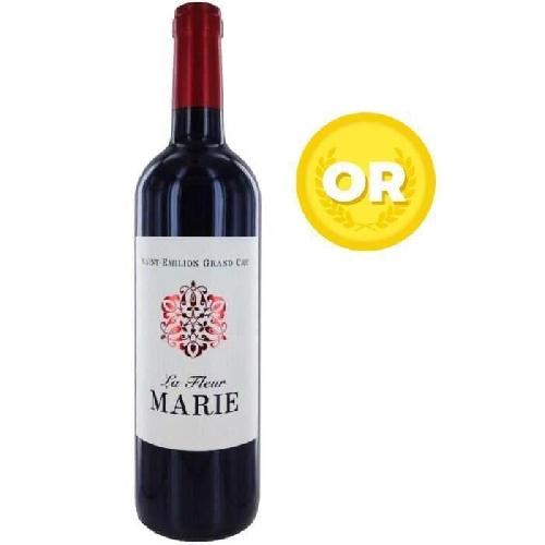Vin Rouge La Fleur Marie 2016 Saint Emilion Grand Cru - Vin rouge de Bordeaux