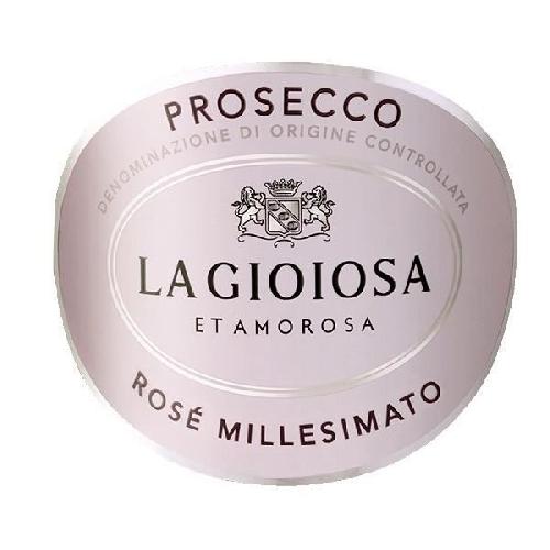 Petillant - Mousseux La Gioiosa Etamorosa - Prosecco - Vin rosé d'Italie