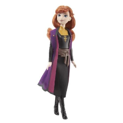 Poupee La Reine des Neiges 2-Anna-Mattel Poupée Disney avec habillage et accessoires HLW50