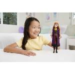 Poupee La Reine des Neiges 2-Anna-Mattel Poupée Disney avec habillage et accessoires HLW50