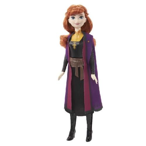 Poupee La Reine des Neiges 2-Anna-Mattel Poupée Disney avec habillage et accessoires HLW50