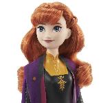 Poupee La Reine des Neiges 2-Anna-Mattel Poupée Disney avec habillage et accessoires HLW50