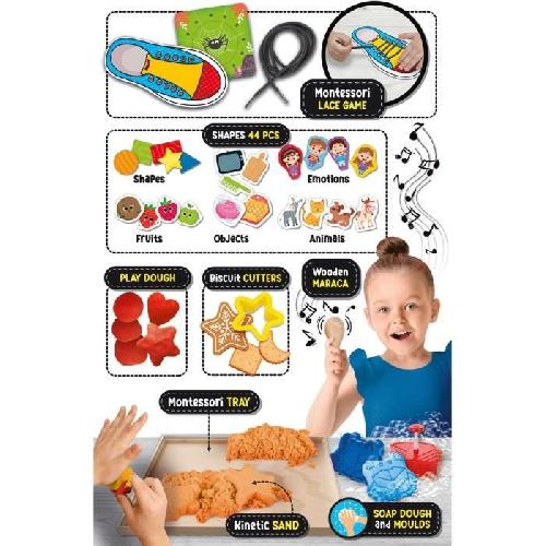 Jeu D'apprentissage Laboratoire éducatif - LISCIANI - Montessori - 50 expériences - Matériel complet - Activités ludiques et pédagogiques