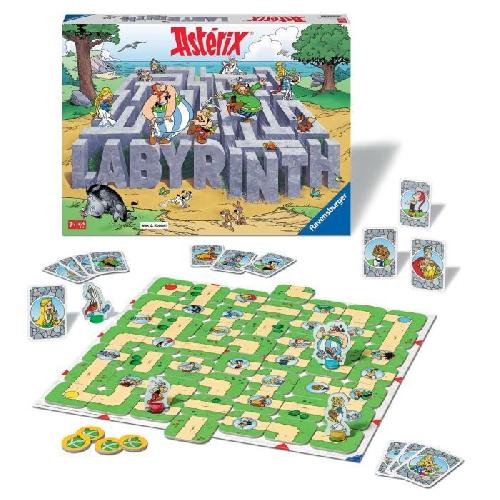 Jeu De Societe - Jeu De Plateau Labyrinthe Astérix. Jeu de société de plateau. Enfant et Famille. De 2 a 4 Joueurs a partir de 7 ans. 27350. Ravensburger