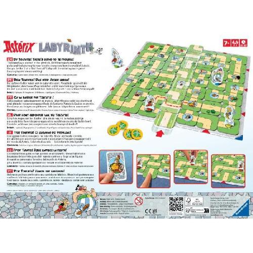 Jeu De Societe - Jeu De Plateau Labyrinthe Astérix. Jeu de société de plateau. Enfant et Famille. De 2 a 4 Joueurs a partir de 7 ans. 27350. Ravensburger